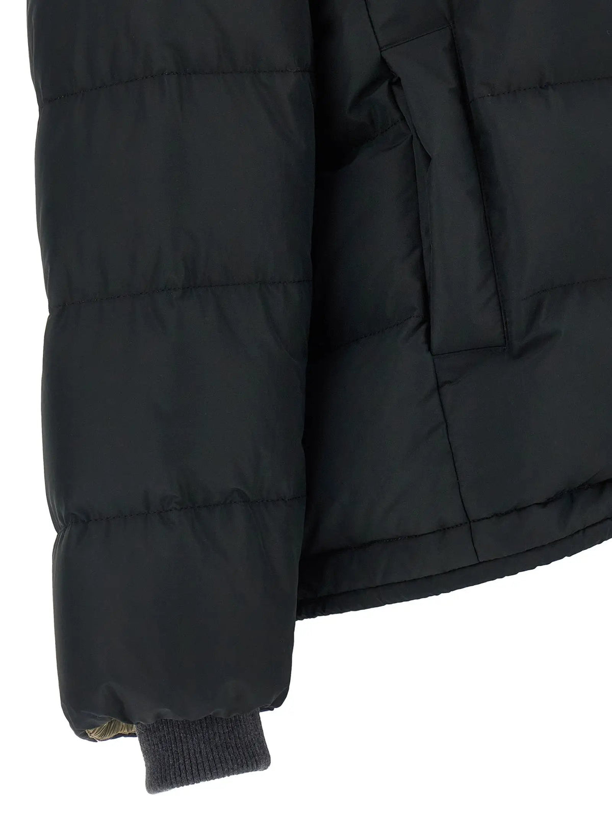 Brunello Cucinelli Brunello Cucinelli Black Cotton Full-Length Jacket