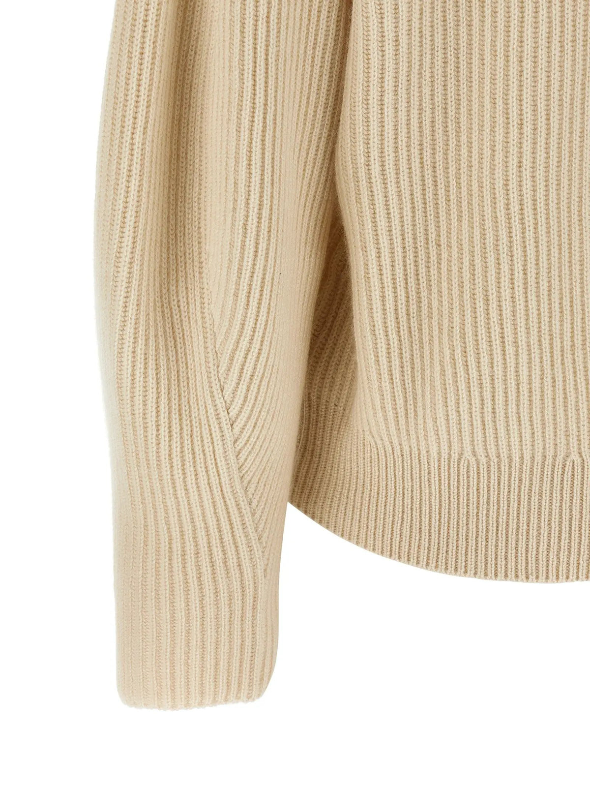 Brunello Cucinelli Brunello Cucinelli Beige Cashmere Cardigan