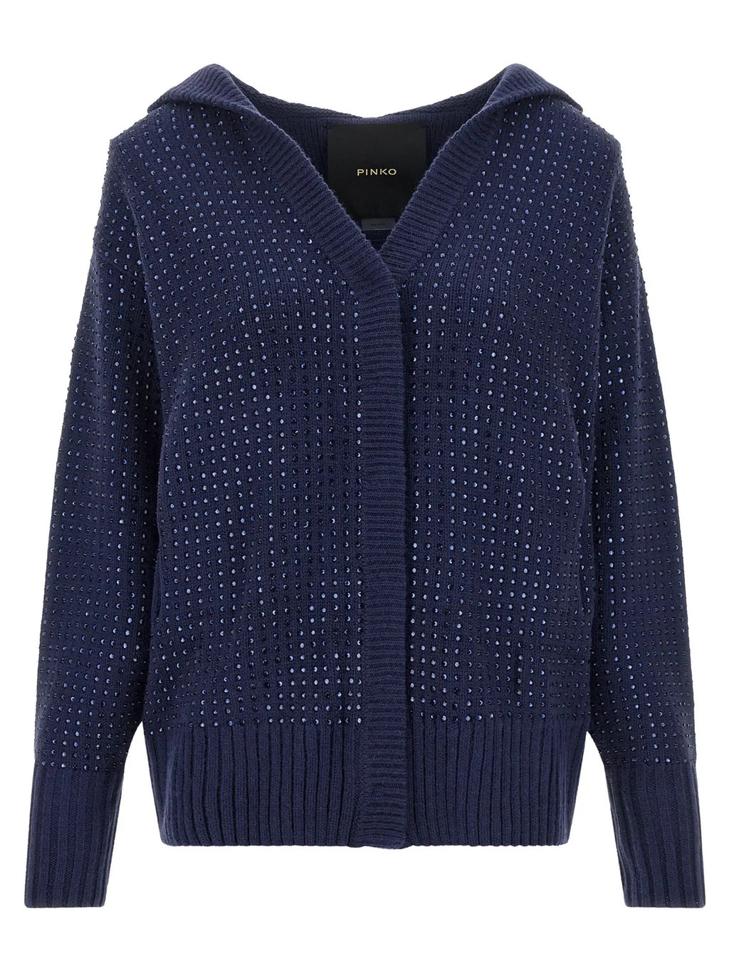 PINKO PINKO Blue Wool Cardigan