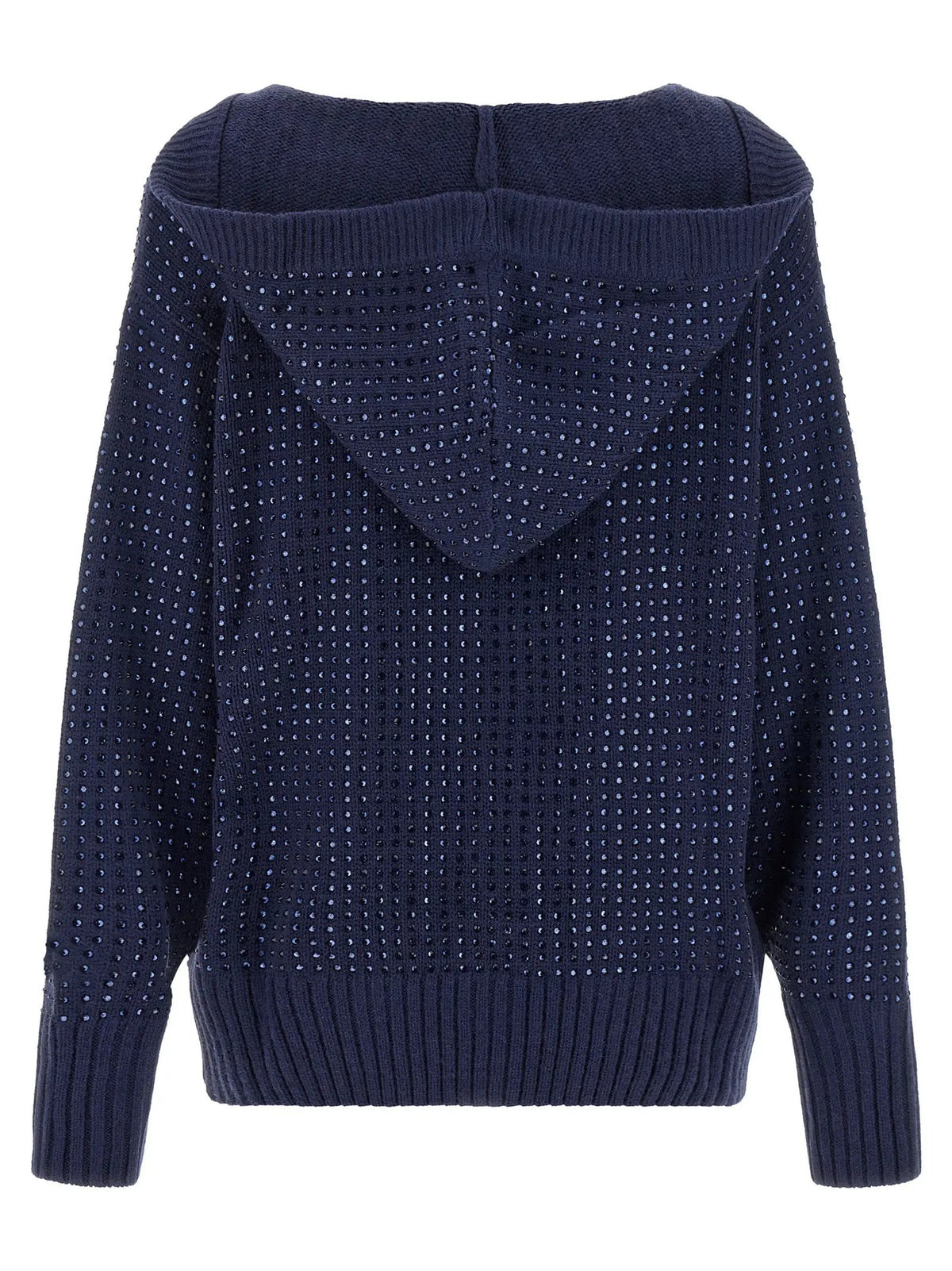 PINKO PINKO Blue Wool Cardigan