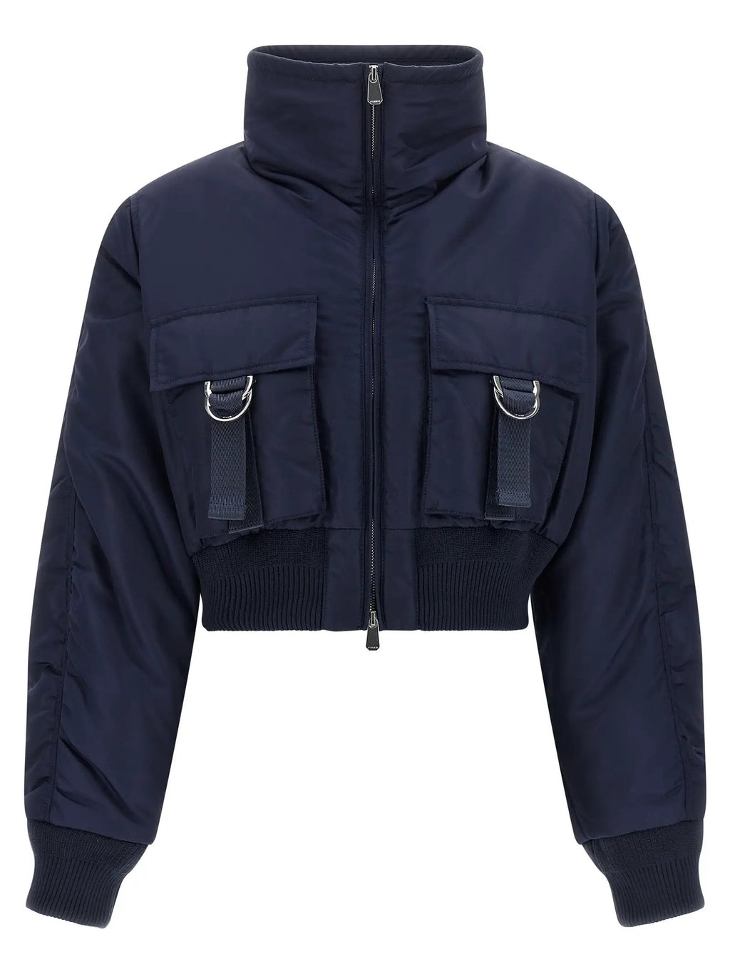 PINKO PINKO Blue Polyamide Bomber