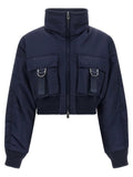 PINKO PINKO Blue Polyamide Bomber