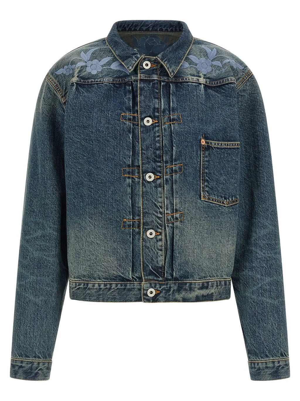 Kenzo Kenzo Blue Cotton Denim Jacket
