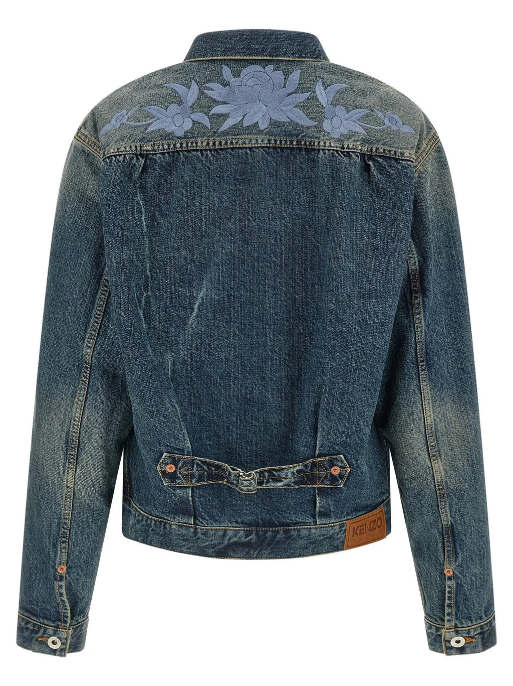 Kenzo Kenzo Blue Cotton Denim Jacket