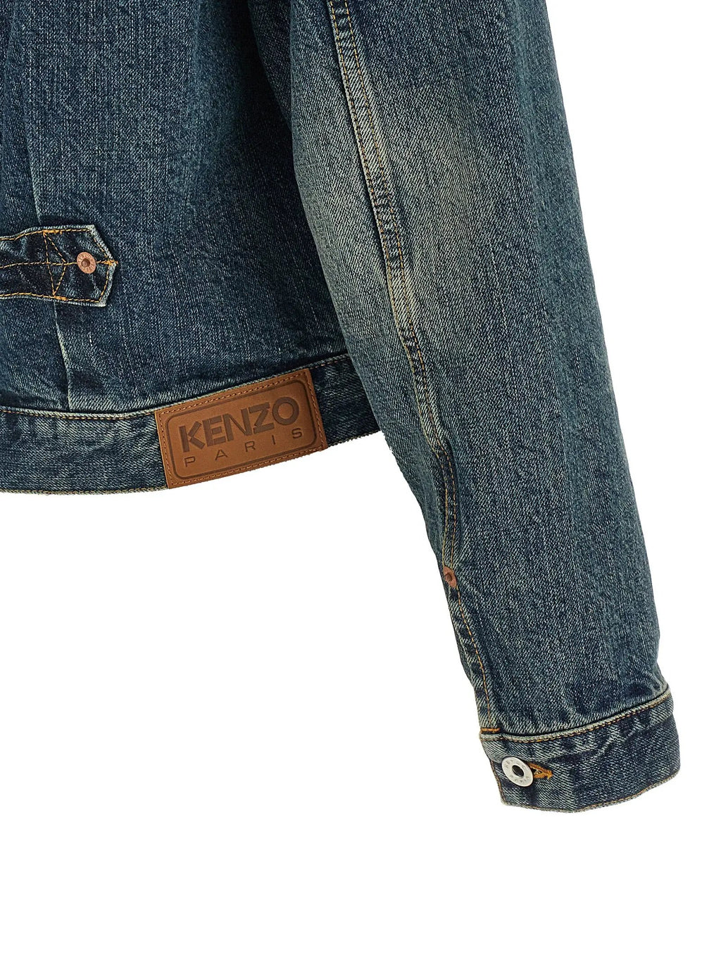 Kenzo Kenzo Blue Cotton Denim Jacket