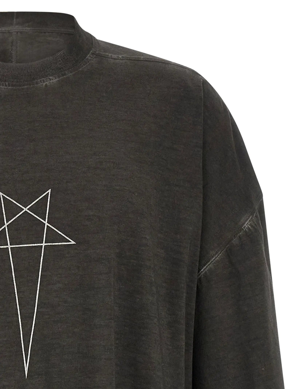 DRKSHDW DRKSHDW Gray Cotton T-Shirt
