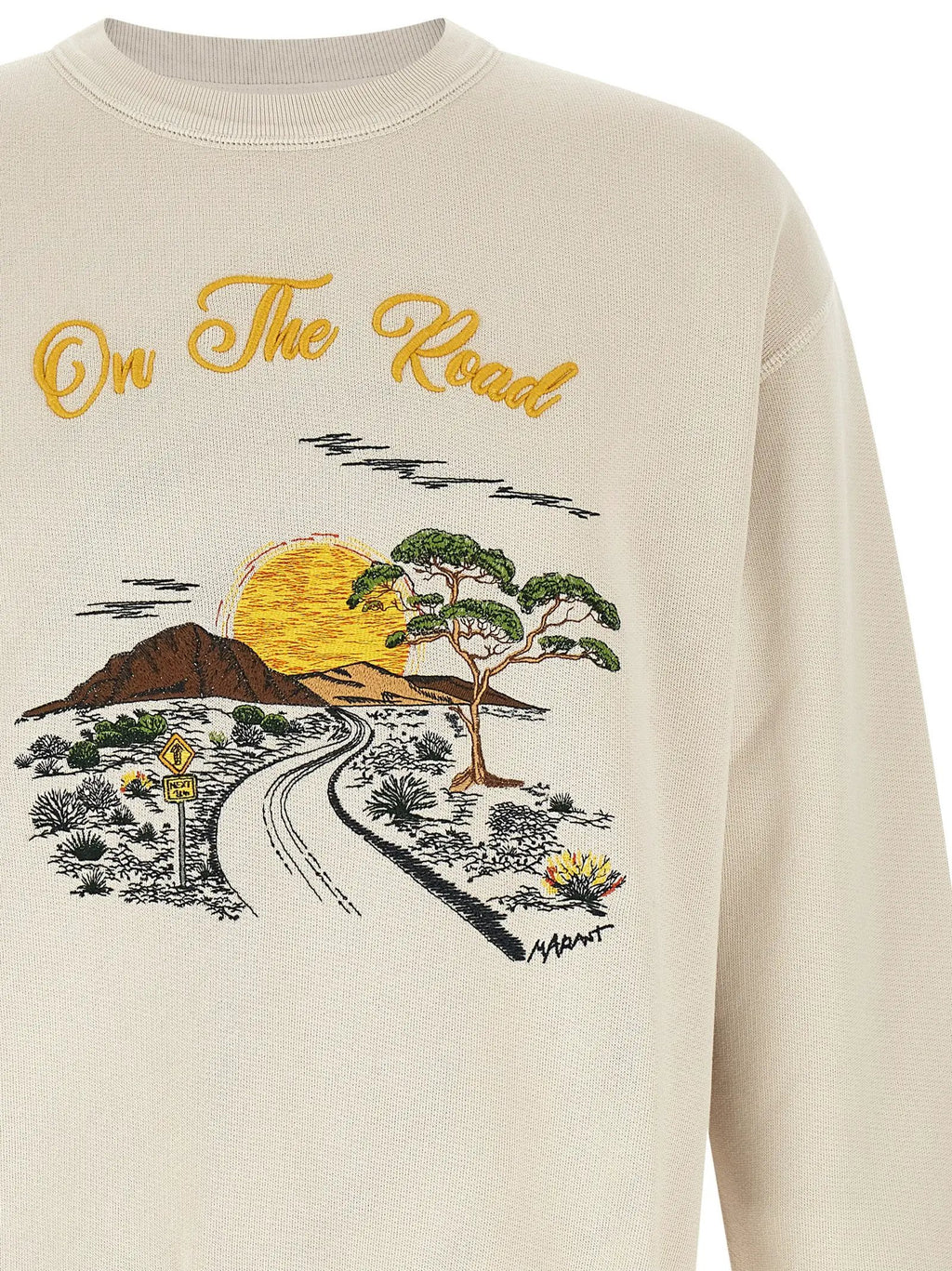 Isabel Marant Isabel Marant White Cotton Sweatshirt