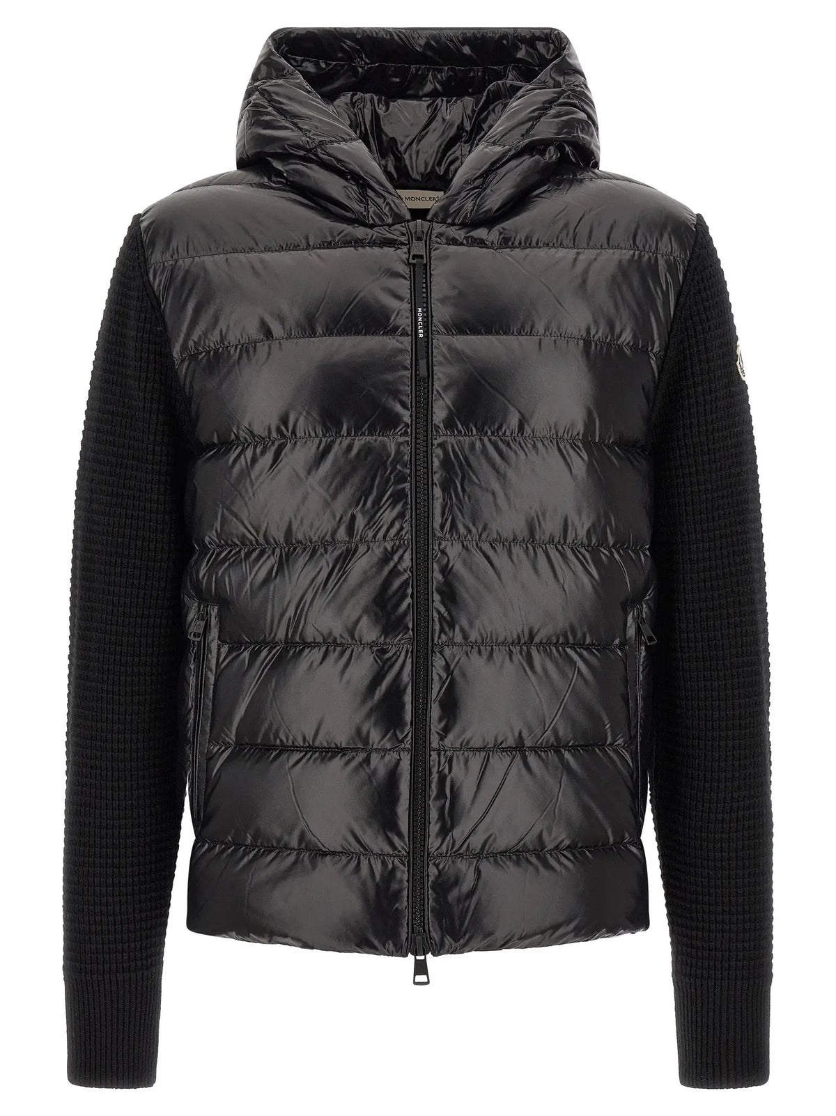 Moncler Black Polyamide Cardigan