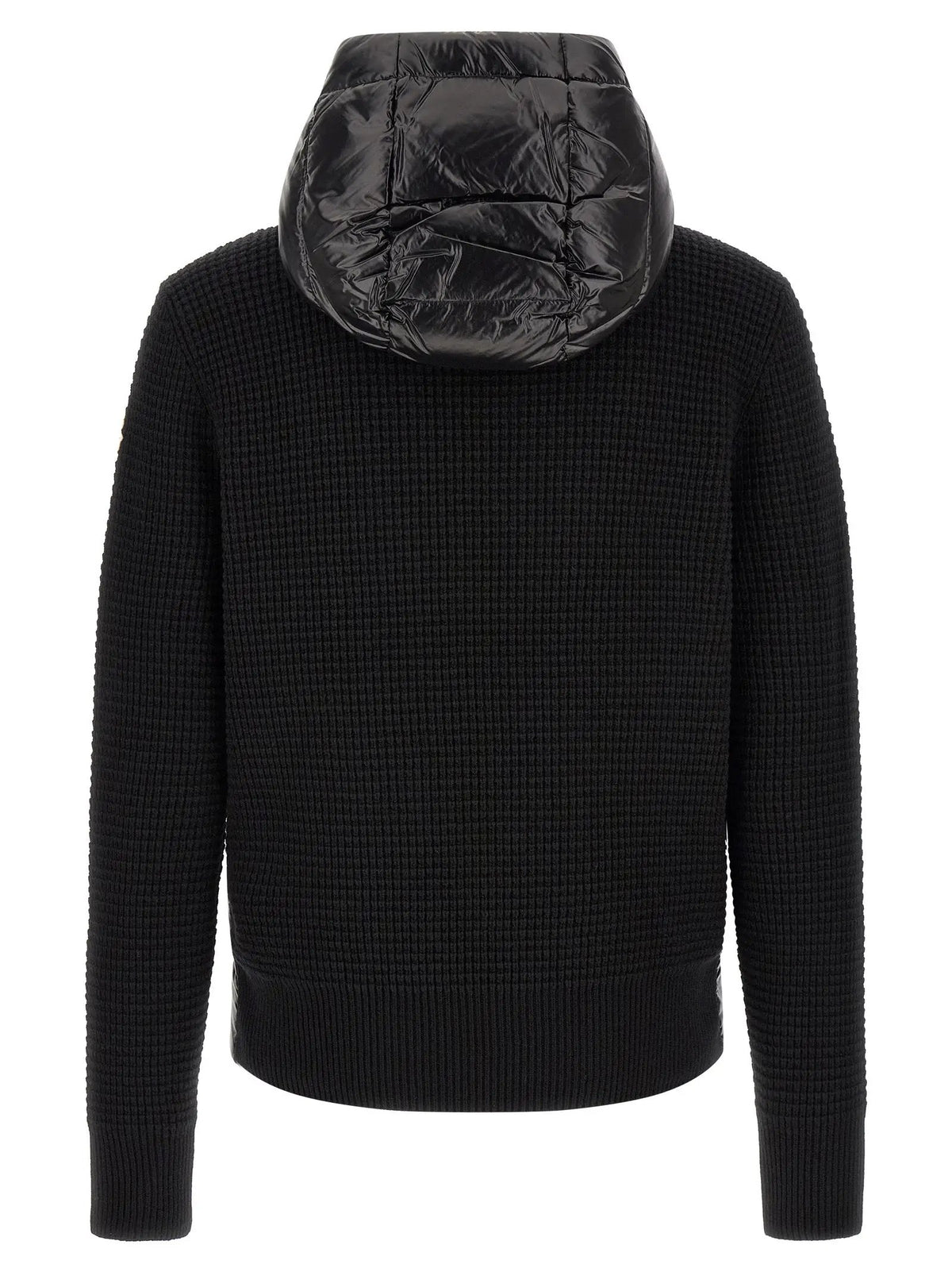 Moncler Black Polyamide Cardigan