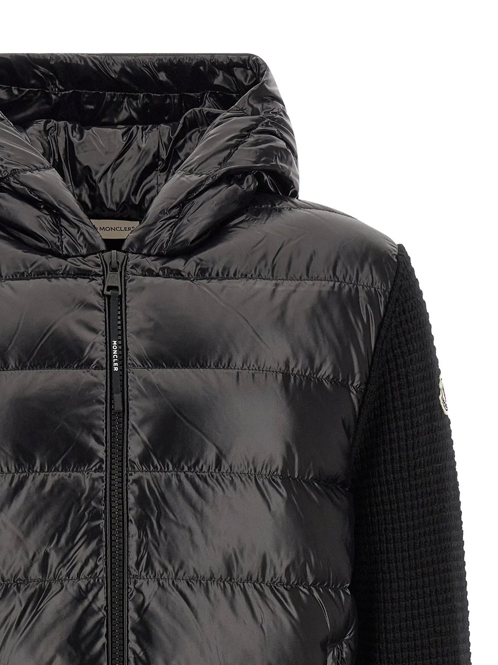 Moncler Black Polyamide Cardigan