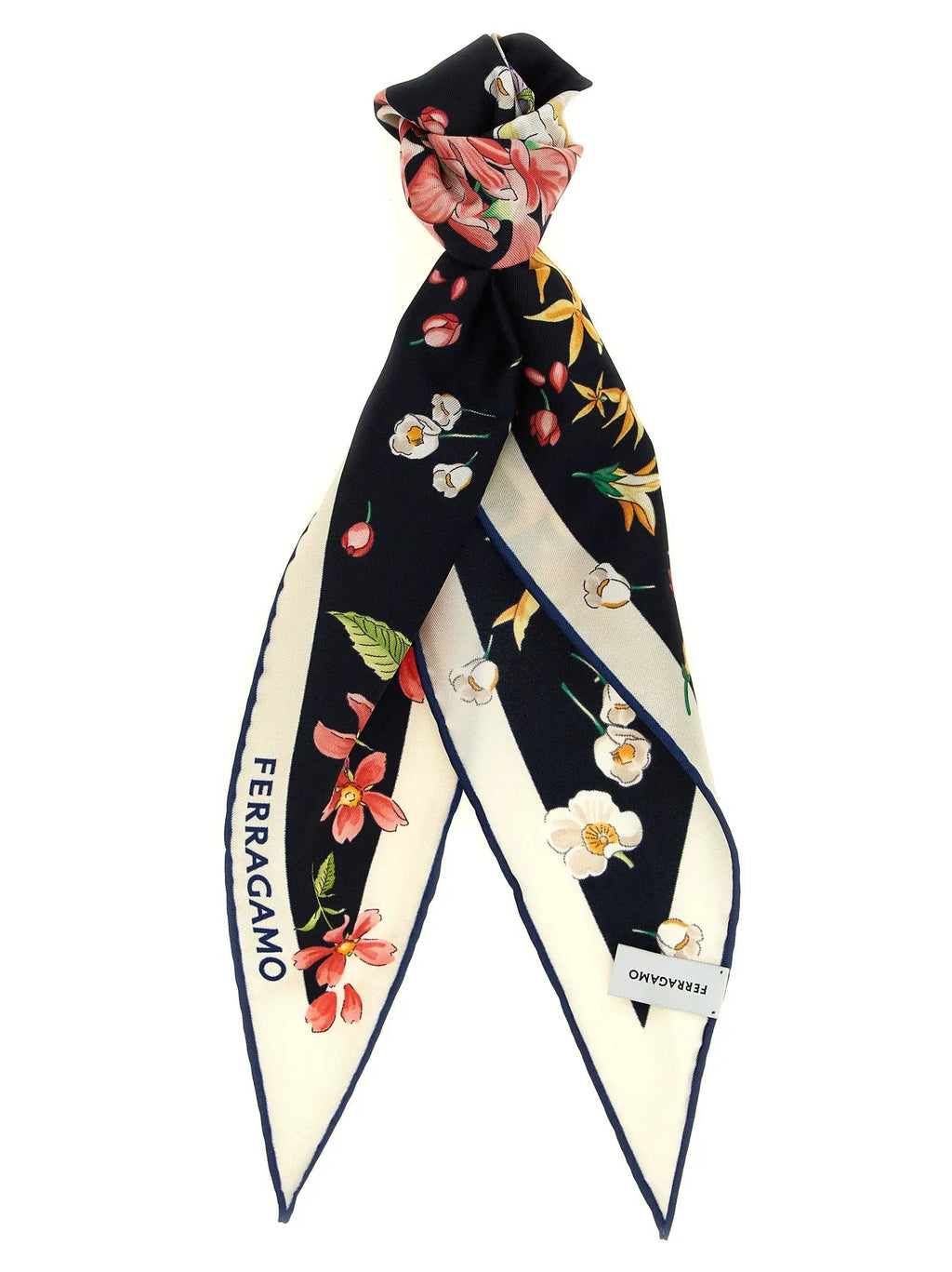 Ferragamo Ferragamo Multicolor Silk Foulard