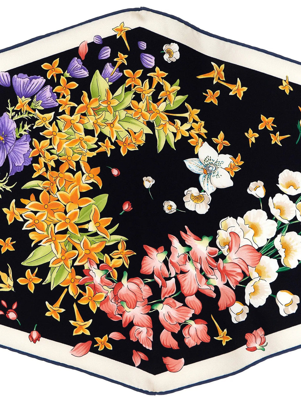 Ferragamo Ferragamo Multicolor Silk Foulard