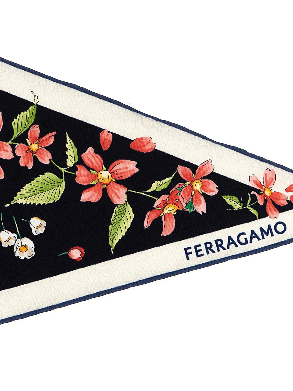 Ferragamo Ferragamo Multicolor Silk Foulard