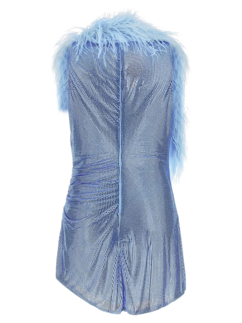 Giuseppe Di Morabito Giuseppe Di Morabito Blue Polyamide Cocktail Dress