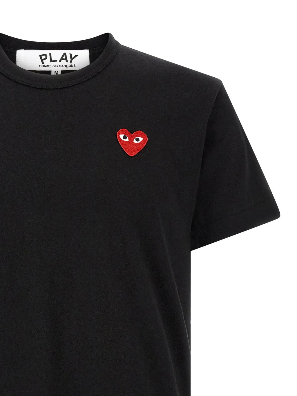 Comme Des Garçons Play Comme Des Garçons Play Black Cotton T-Shirt