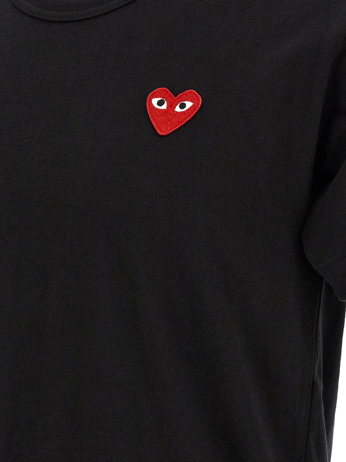 Comme Des Garçons Play Comme Des Garçons Play Black Cotton T-Shirt