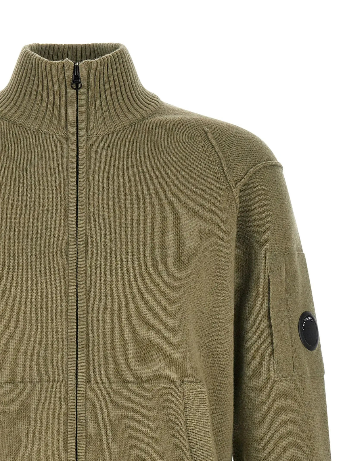 C.P. Company C.P. Company Bicolor Wool Cardigan