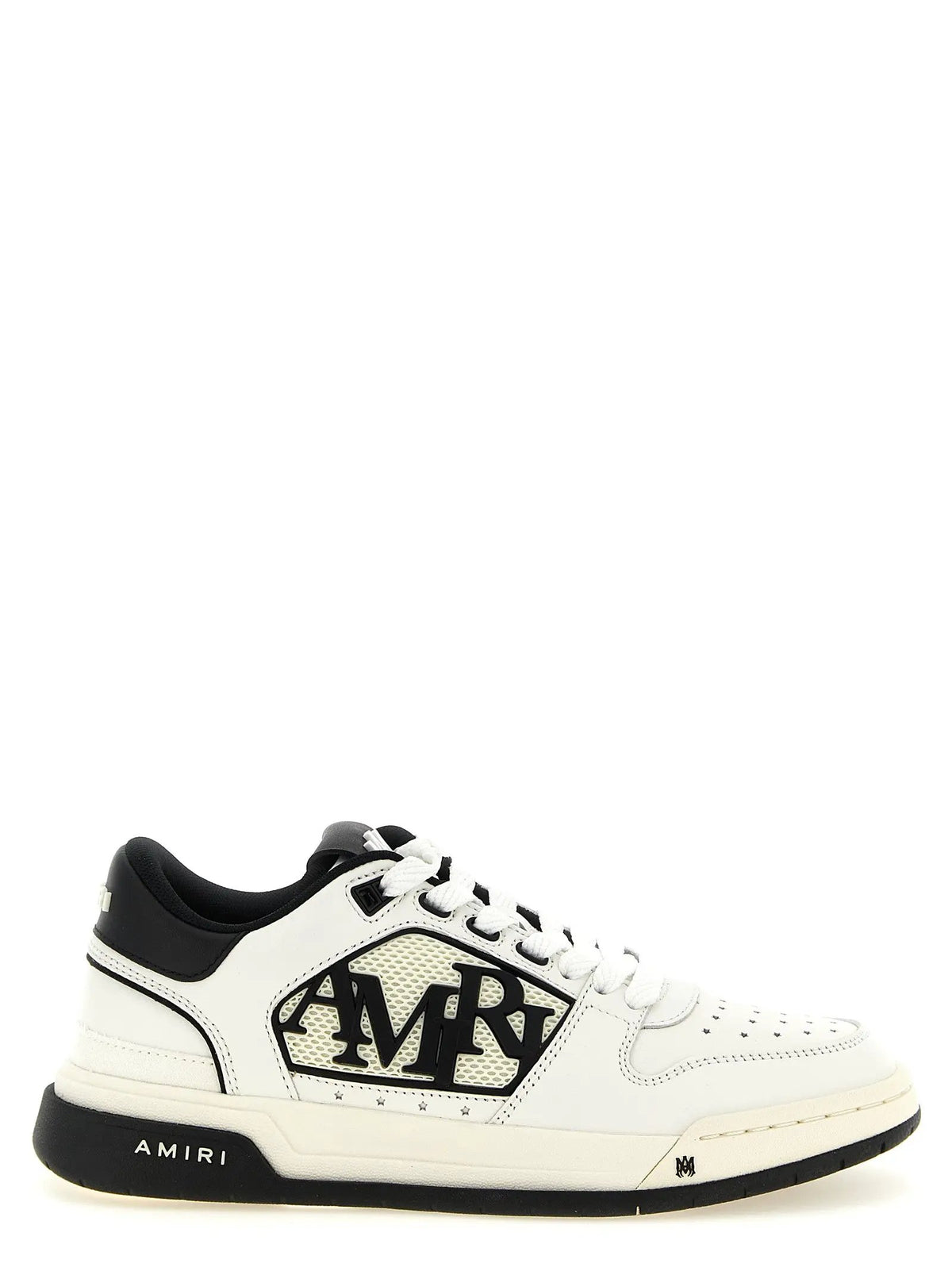 Amiri Amiri Bicolor Calfskin Athletic Sneakers