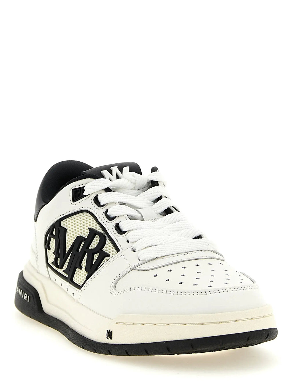 Amiri Amiri Bicolor Calfskin Athletic Sneakers
