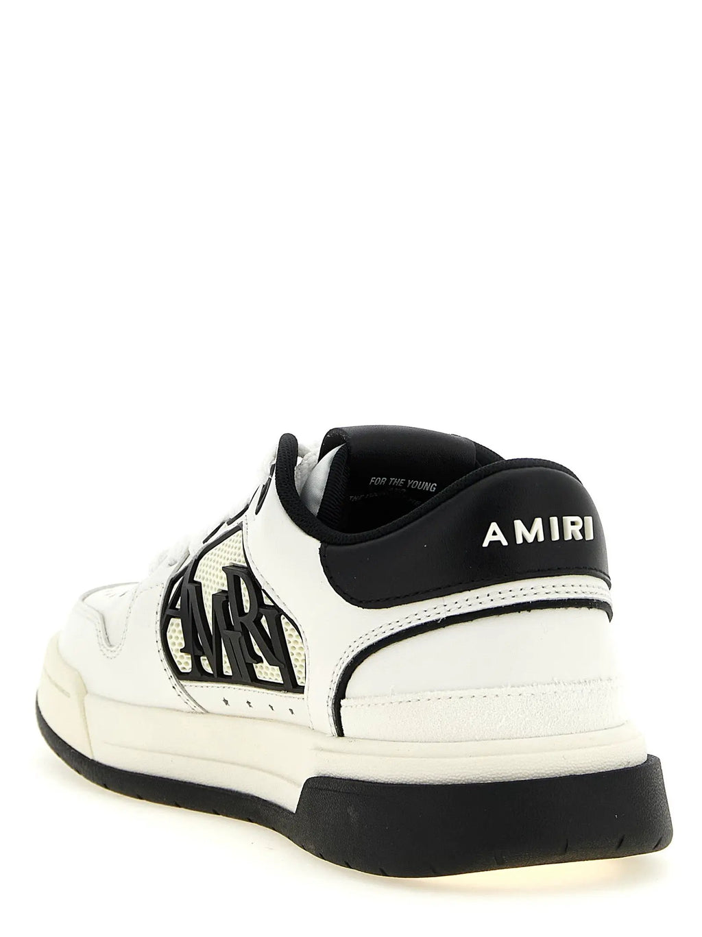 Amiri Amiri Bicolor Calfskin Athletic Sneakers