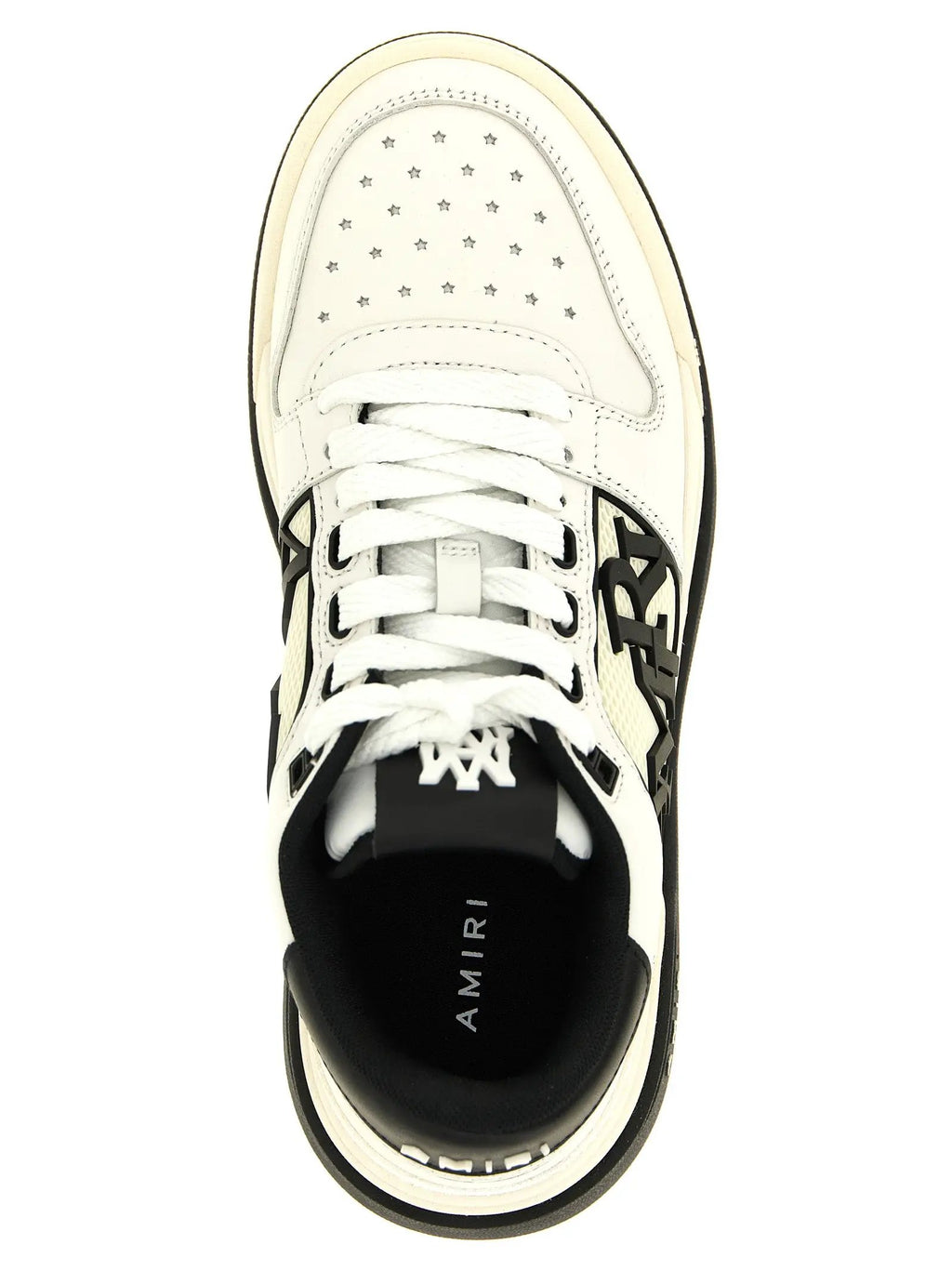 Amiri Amiri Bicolor Calfskin Athletic Sneakers