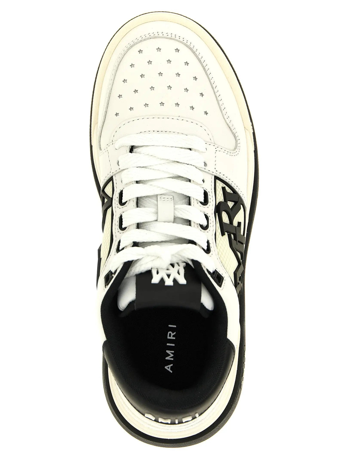 Amiri Amiri Bicolor Calfskin Athletic Sneakers