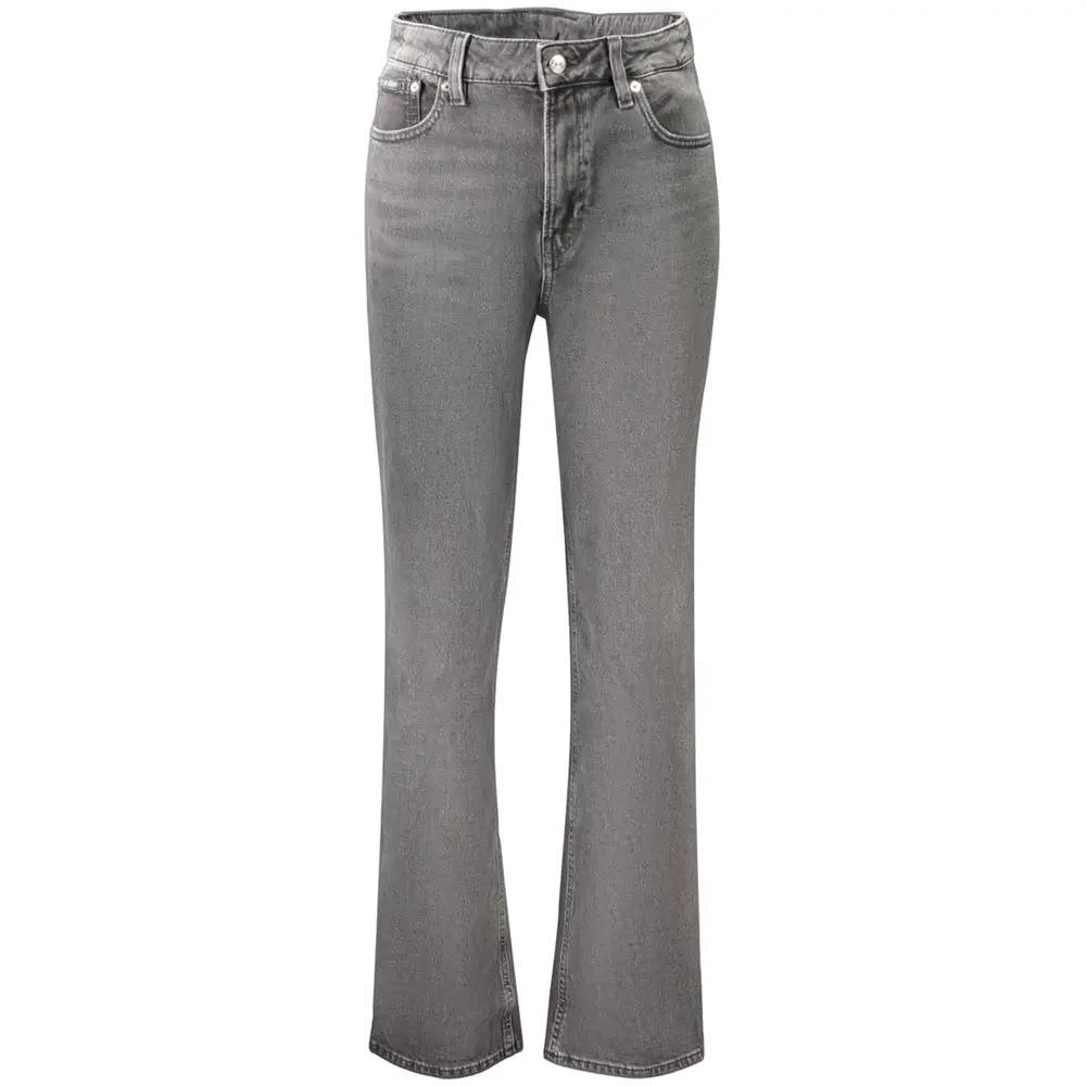 Calvin Klein Calvin Klein Black Cotton Womens Jeans