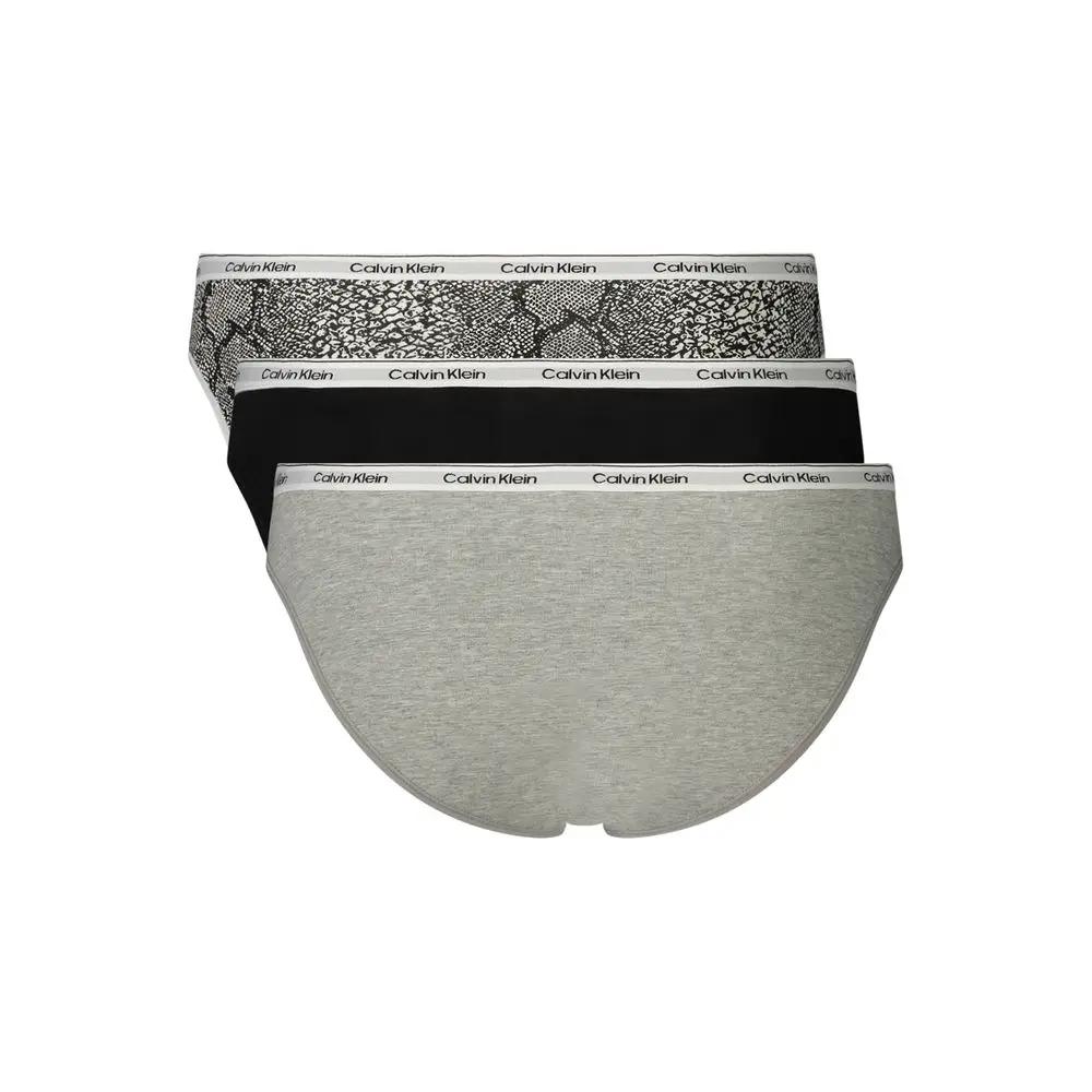 Calvin Klein Calvin Klein Gray Cotton Women's Underwear