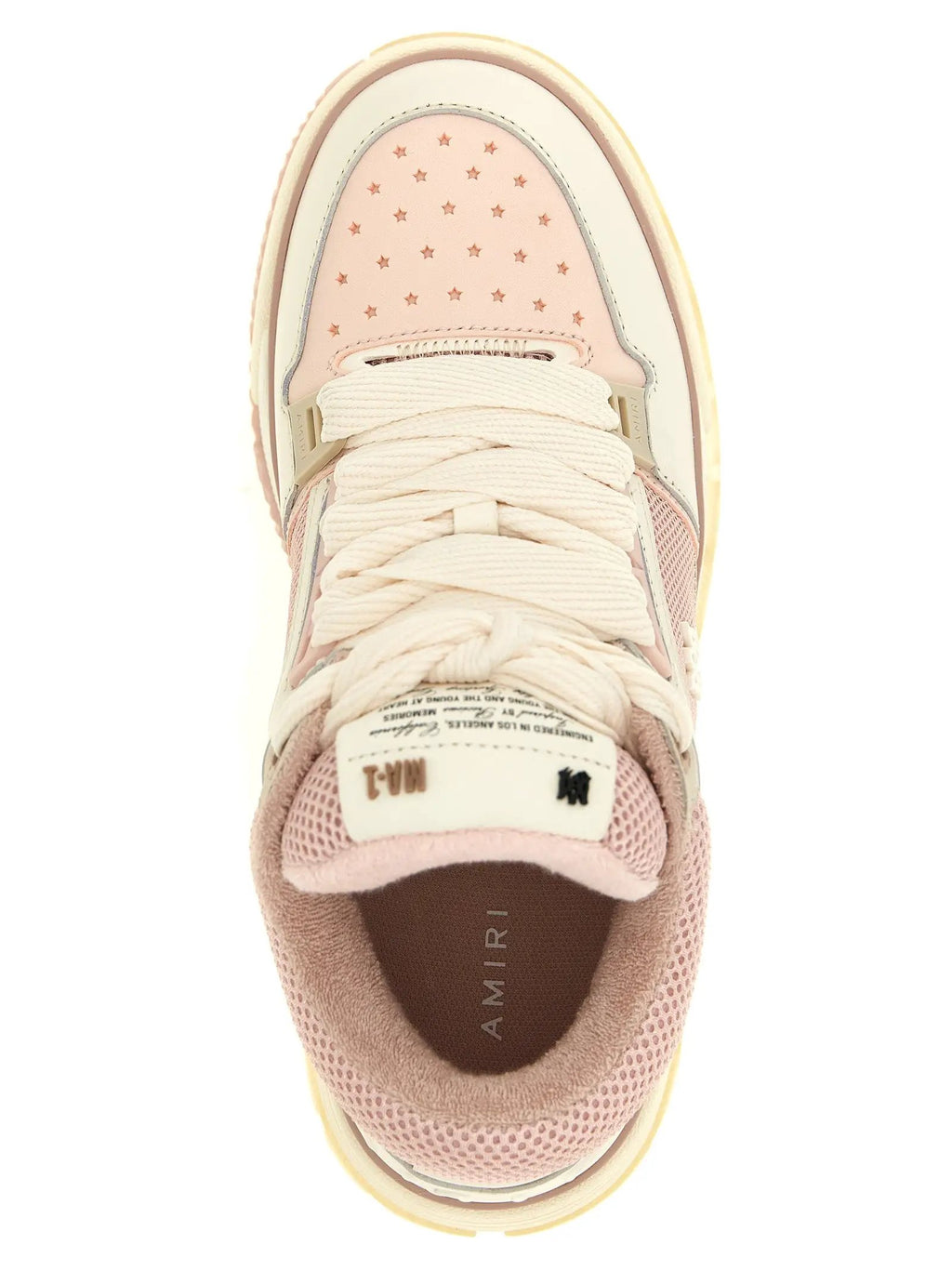 Amiri Amiri Multicolor Calfskin Chunky Sneakers