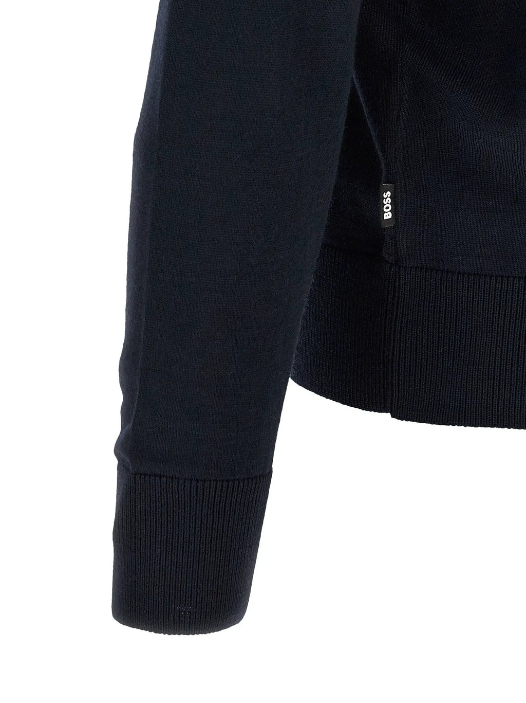 Hugo Boss Hugo Boss Blue Virgin Wool Cardigan