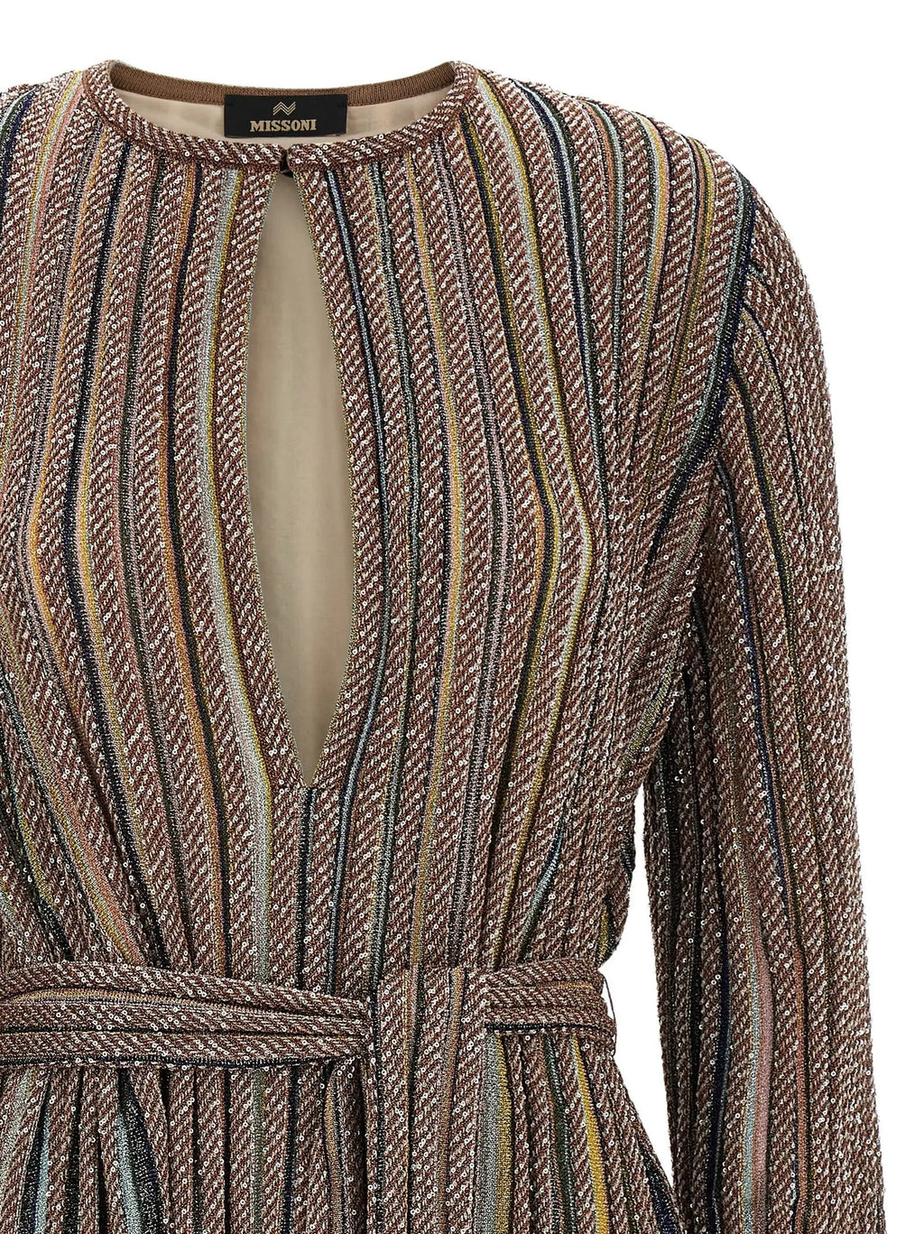 Missoni Missoni Multicolor Viscose Short Dress