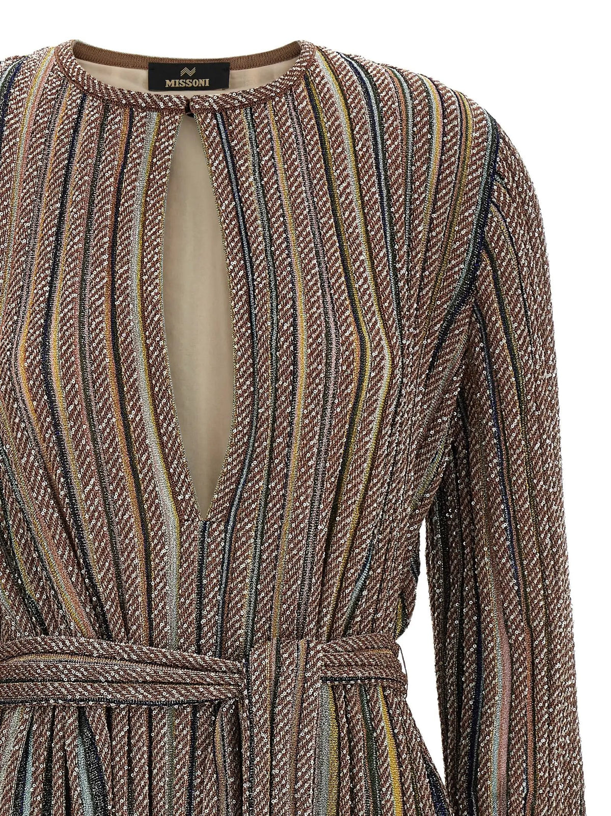 Missoni Missoni Multicolor Viscose Short Dress