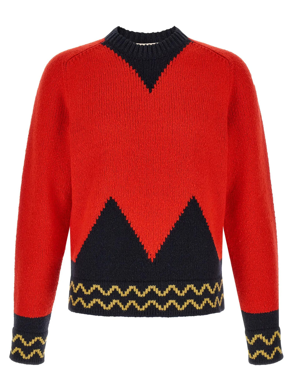 Marni Marni Red Wool Cardigan