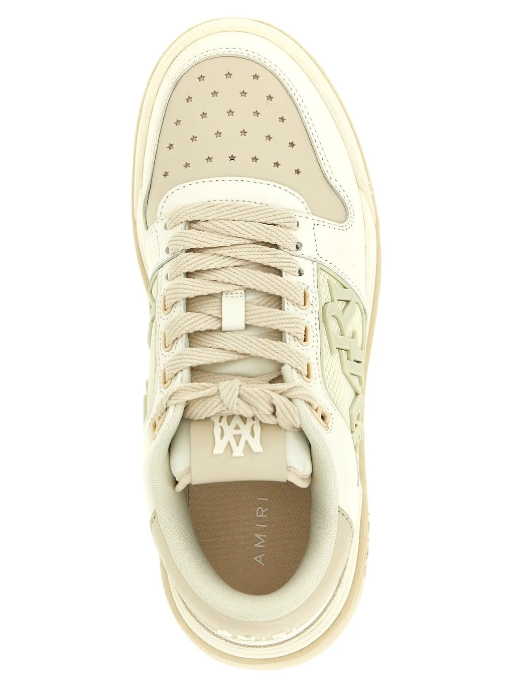 Amiri Amiri White Calfskin Low Top Sneakers