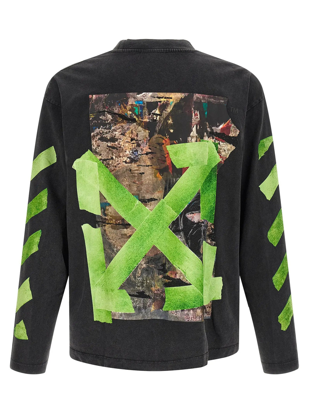 Off-White Off-White Black Cotton T-Shirt