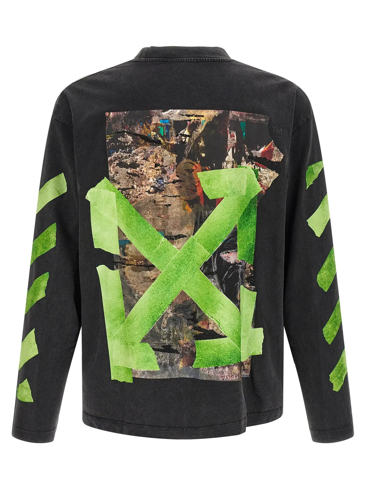 Off-White Off-White Black Cotton T-Shirt