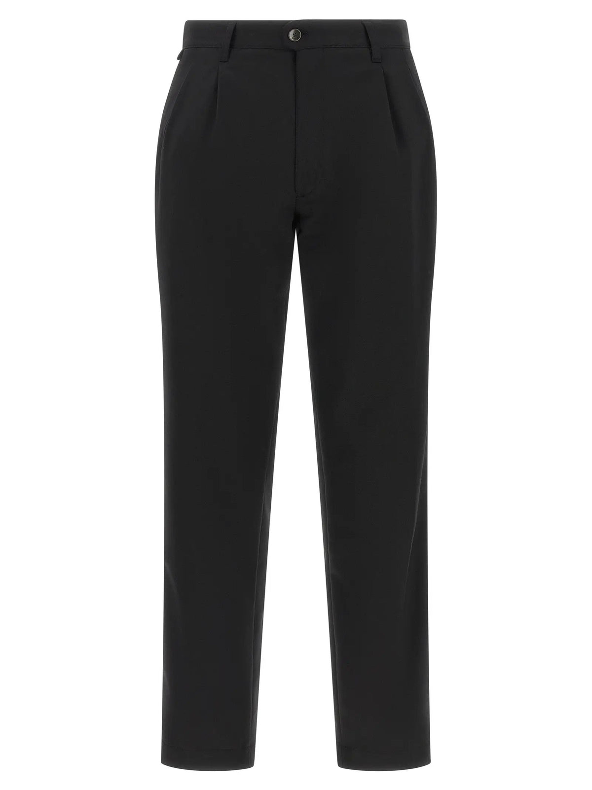 Incotex Incotex Black Polyester Dress Pants