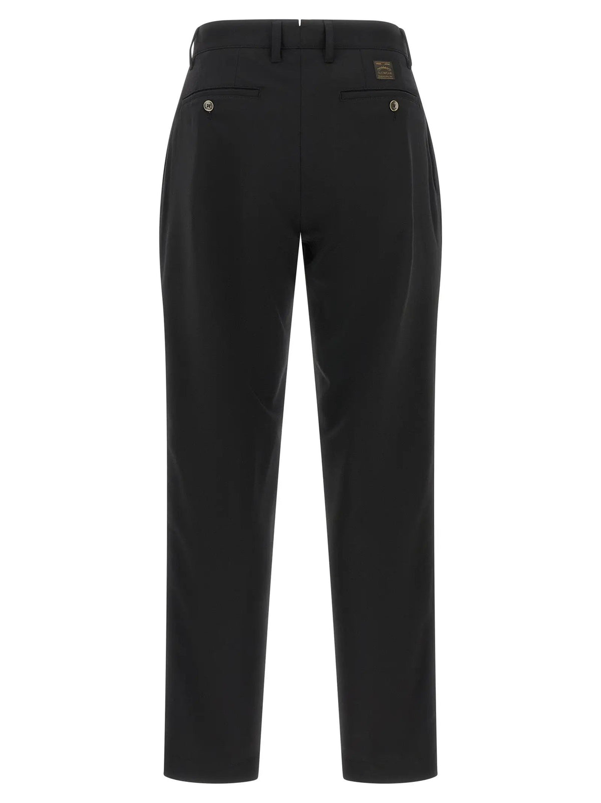 Incotex Incotex Black Polyester Dress Pants
