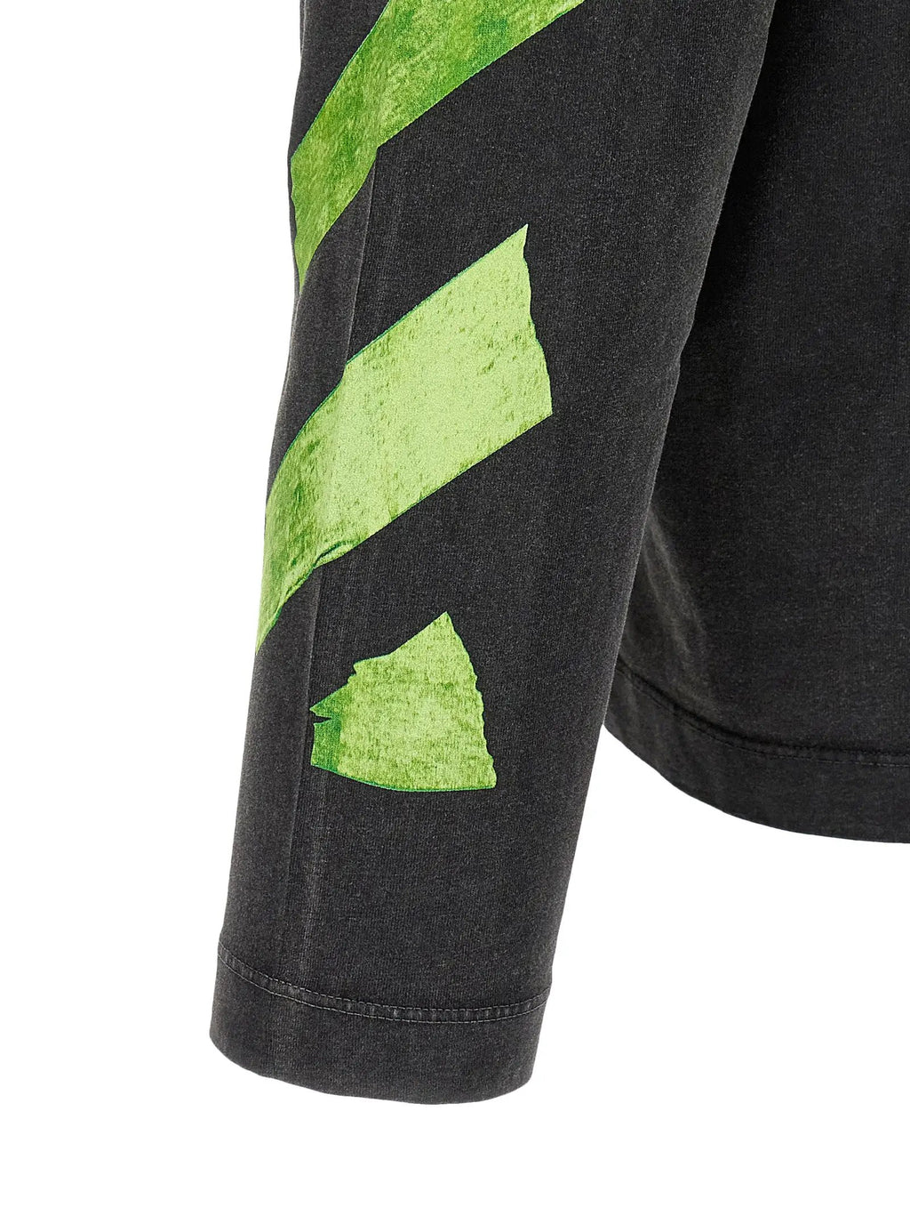 Off-White Off-White Black Cotton T-Shirt