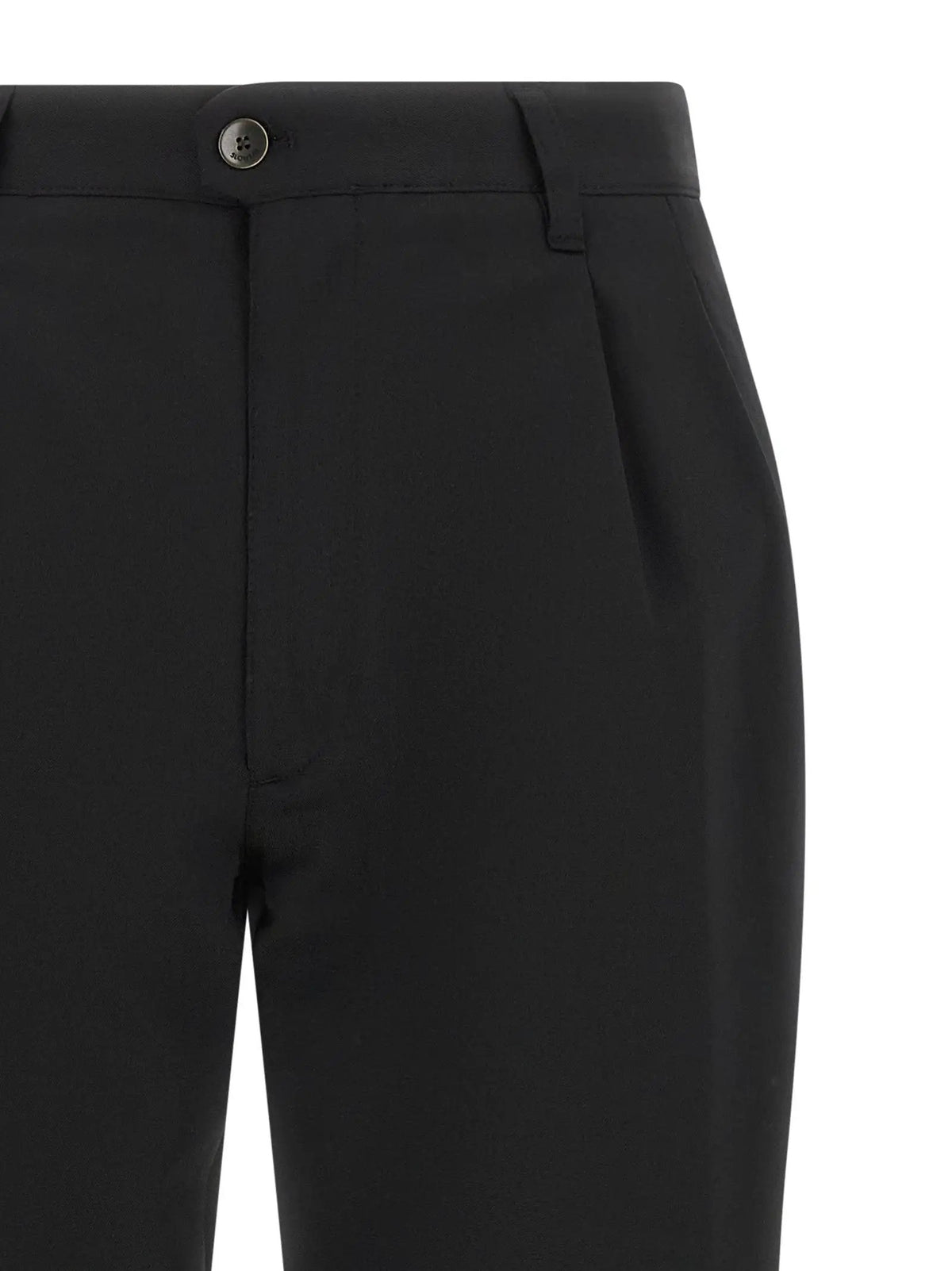 Incotex Incotex Black Polyester Dress Pants