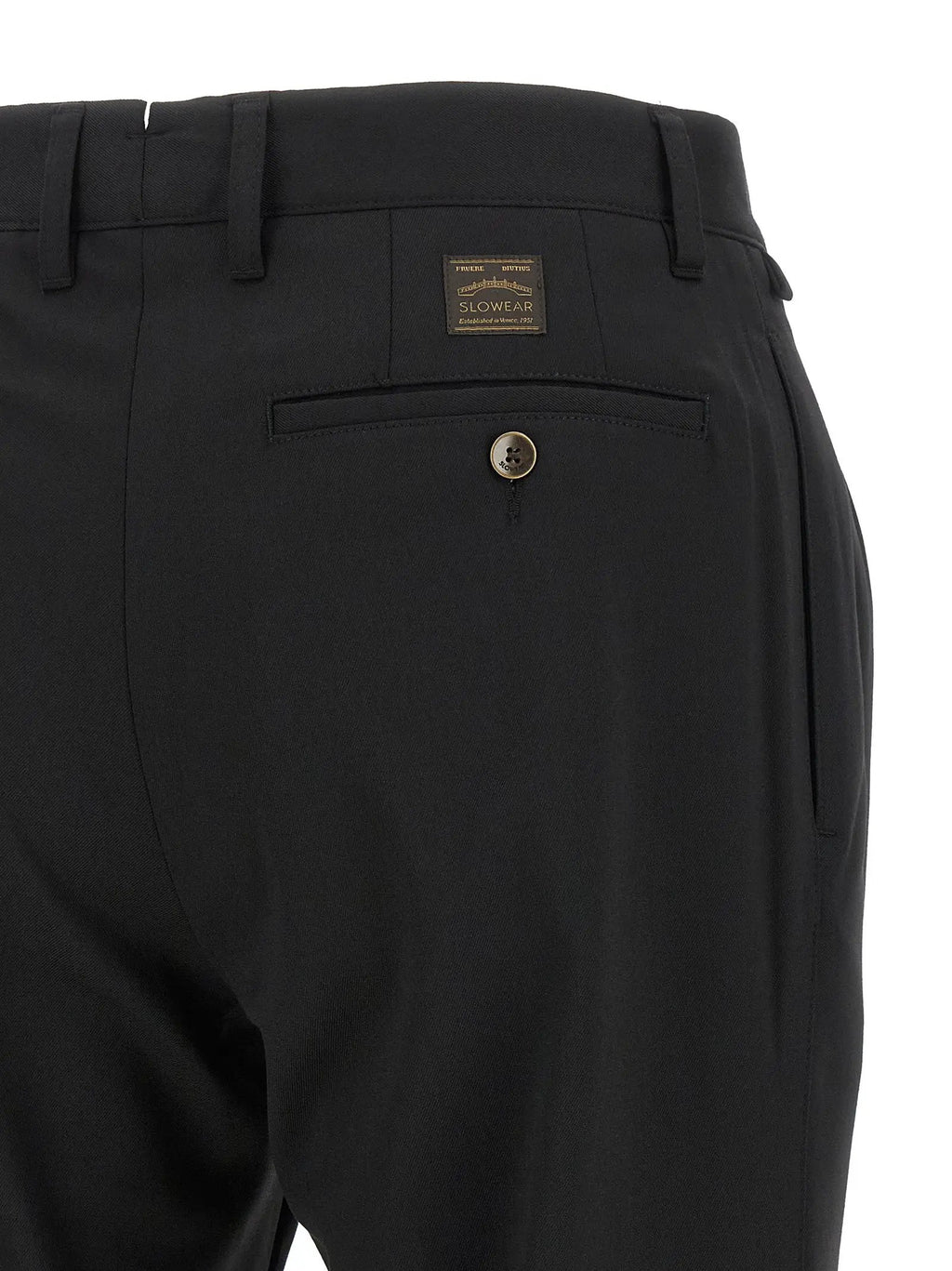 Incotex Incotex Black Polyester Dress Pants