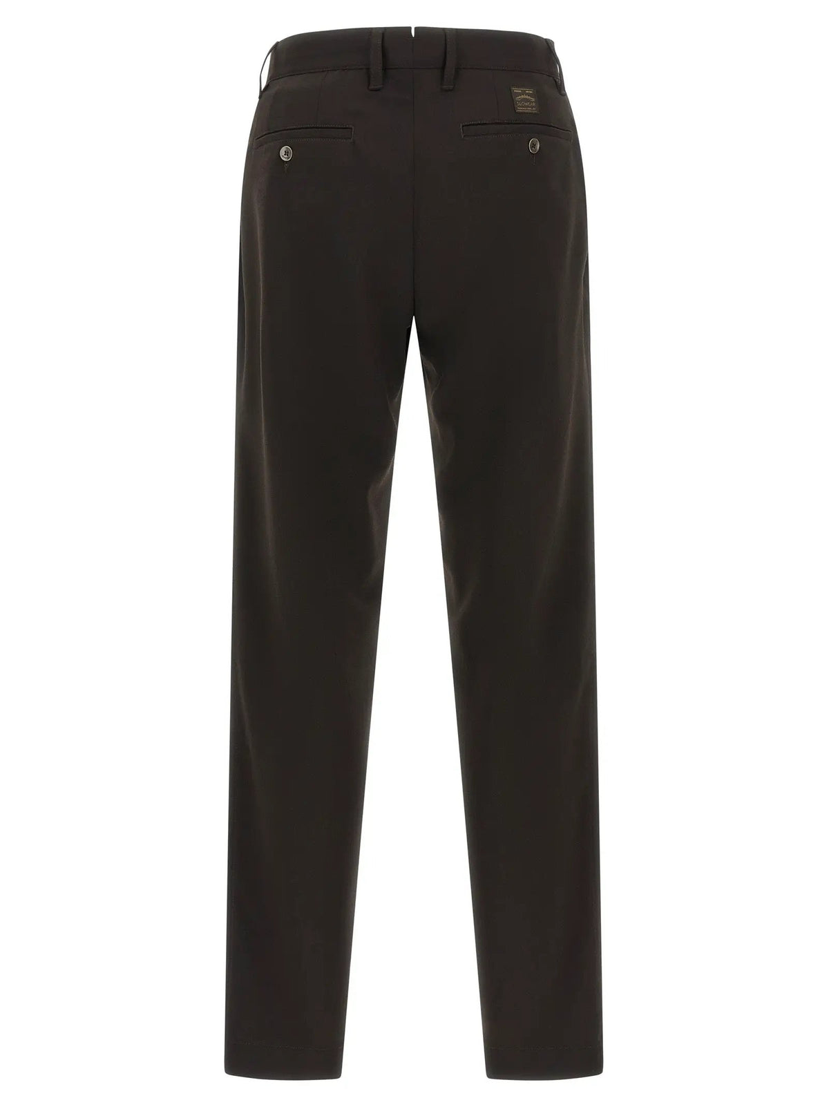 Incotex Incotex Brown Polyester Dress Pants