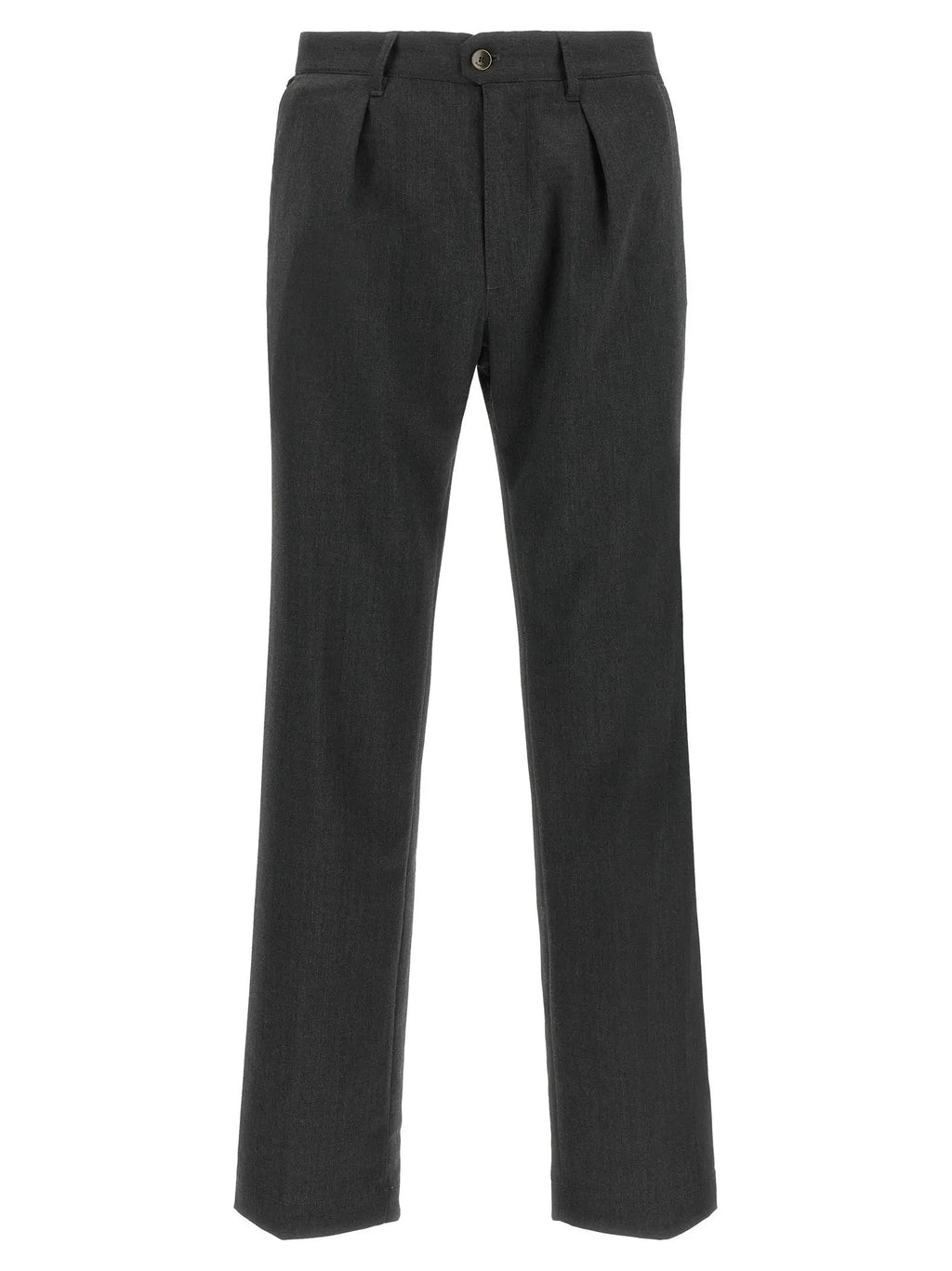 Incotex Incotex Gray Polyester Dress Pants