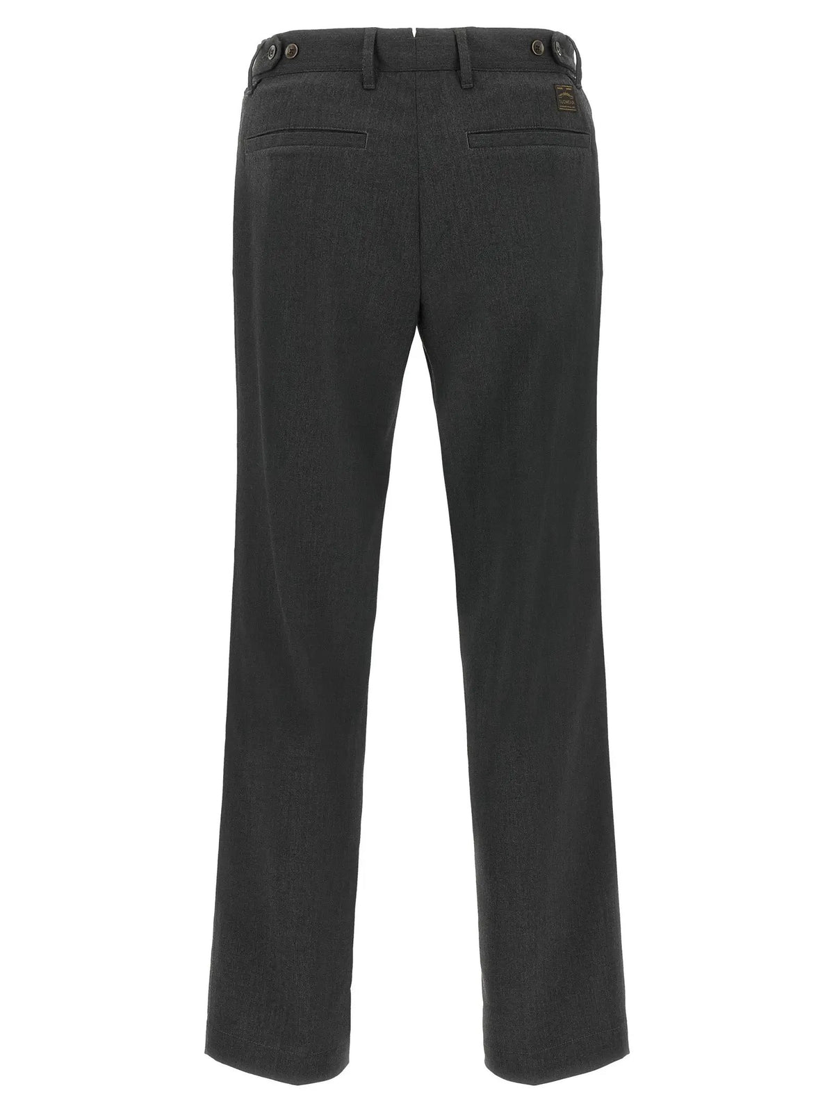 Incotex Incotex Gray Polyester Dress Pants