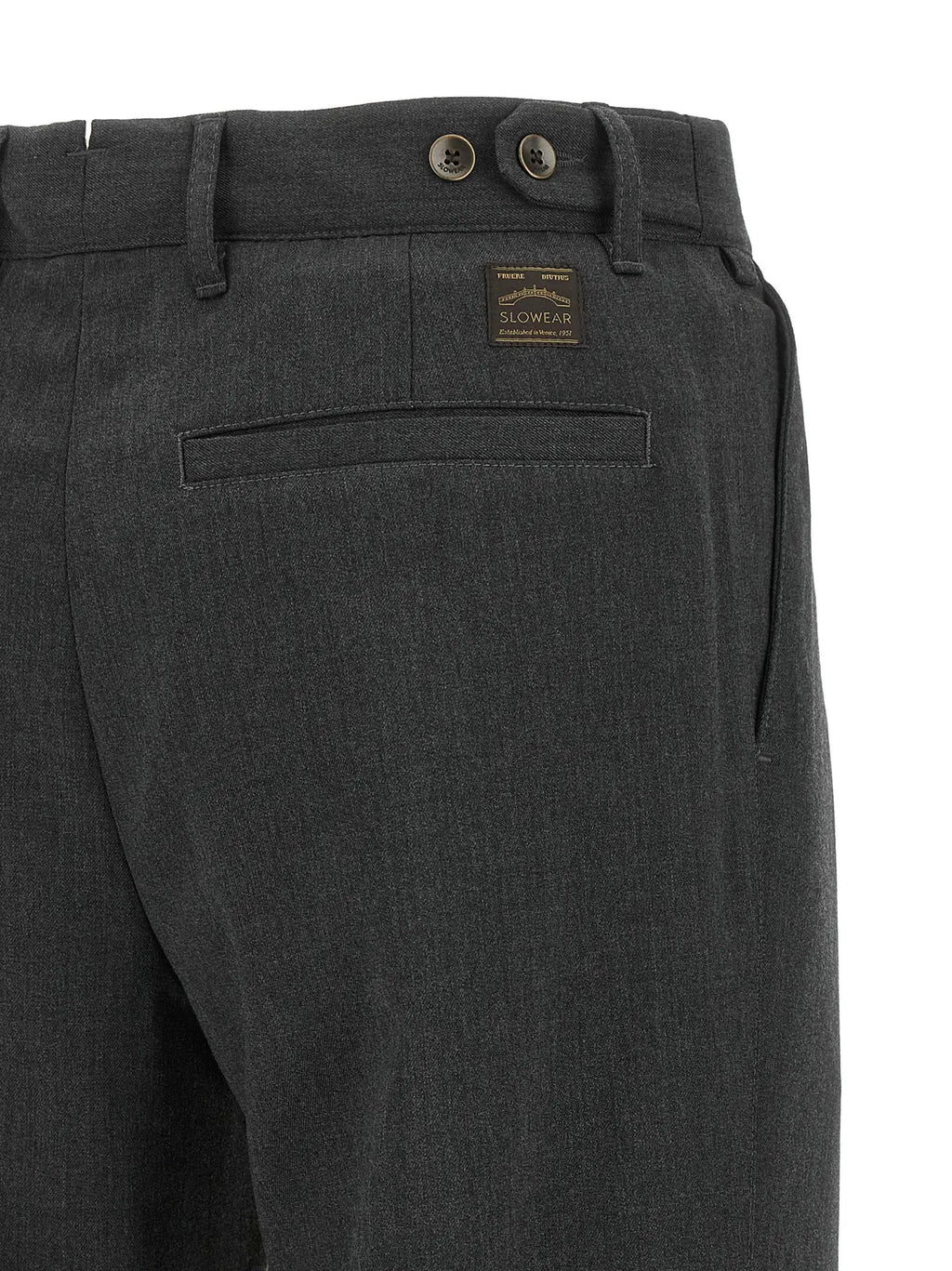 Incotex Incotex Gray Polyester Dress Pants