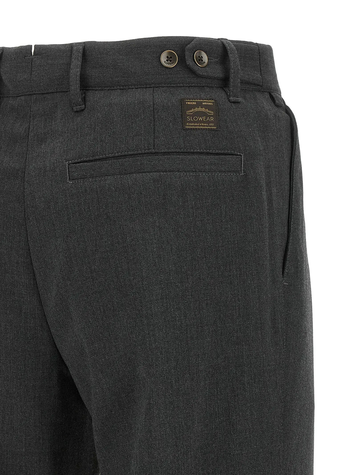 Incotex Incotex Gray Polyester Dress Pants