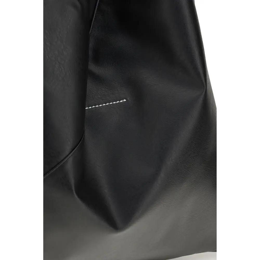 MM6 MM6 Black Polyethylene Handbag
