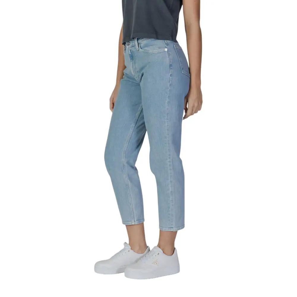 Calvin Klein Jeans Light Blue Cotton Mom Jeans