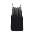 Valentino Garavani Valentino Garavani Black Wool Oves Aries Cocktail Dress