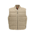 Parajumpers Beige Polyester Sleeveless Jacket